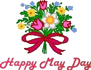 a bouquet of may day flowers